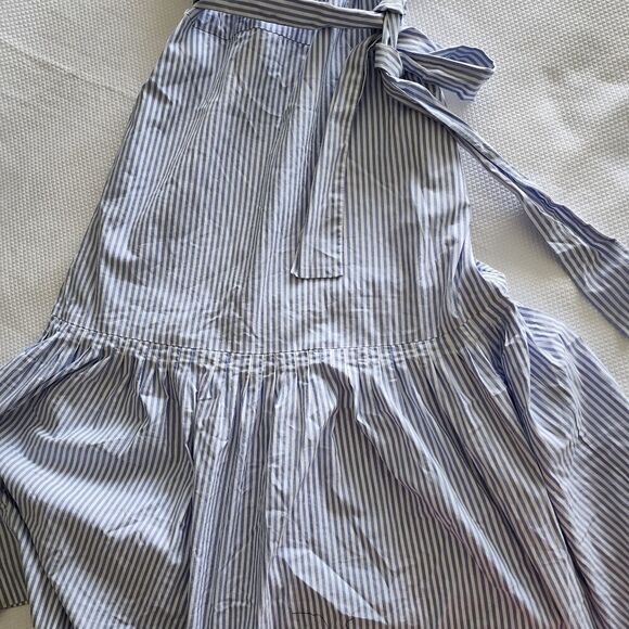 Banana Republic Cotton blend coastal midi sleeveless striped dress - Picture 8 of 16